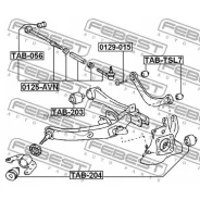 ���� � ������������ | ��� ����/��� | Febest 0129-015 0129015 ����