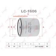 ������ �������� Lynxauto LC1606 LC1606 ����