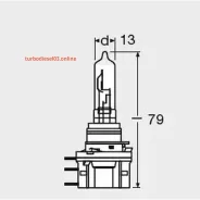 ����� H15 12V 15/55W PGJ23t-1 Original LINE �������� ������������ �/� (���) 1 ��. Osram 64176 64176 ����