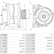 ��������� Hyundai Accent, Elantra, GETZ, Matrix, Trajet, Tucson, Verna, KIA Carens, CEED, Cerato, RI Zikmar Z28532R Z28532R ����