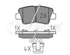 ��������� ������� �������� hyun/kia solaris/rio/elantra/cerato/cee�d/i30/ix35/spo Meyle ���. 0252533715W 0252533715W ����