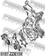 ����� �������� Febest 0187ZZE150 0187ZZE150 ����