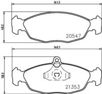 ������� ��������� �������� | ����� | (PF-0021) Chevrolet Lanos Saloon 1.5 11.2005 - Daewoo Nexia Saloon 1.5 (19) 02.1995 - 08.1997 NP6001 ����