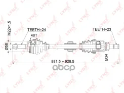 ������ � ����� | ����� ���� | Toyota Yaris(P10) 1.4D-1.5 (01-05) / Yaris Verso 1.4D-1.5 (00-05) LYNXauto ���. CD1146A CD1146A ����