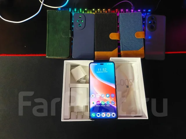 Honor 200 Pro. �/�, 512 ��, ������, 3G, 4G LTE, 5G, Dual-SIM, ����������, ���������, NFC, eSIM, ������� �������, ������������ ������� ����