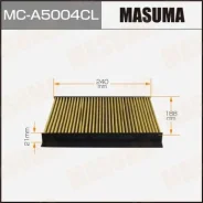 �������� ������ Masuma �������� FORD/ Fiesta/ V1400, V1600 08- (1/40) MC-A5004CL MCA5004CL ����