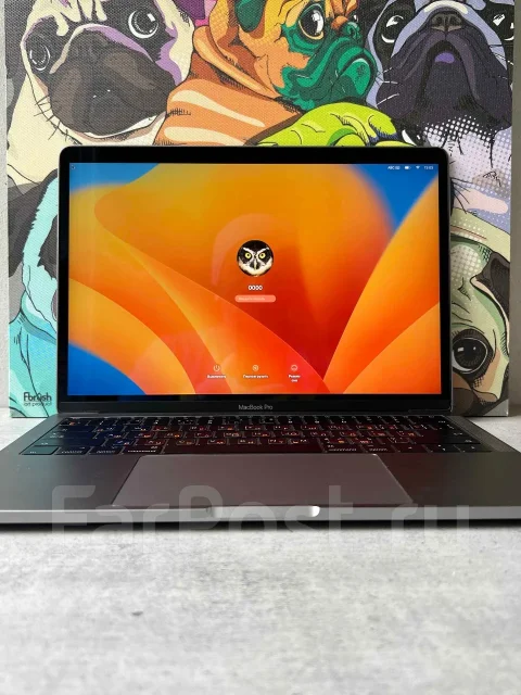 Apple MacBook Pro 13 2017 Mid. 13.3", 2,3����, ��� 256 �� � ������, ���� 256���, WiFi: 1, Bluetooth: 1, ����������� �� 12��. ����