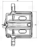 ������� ����. ��� �/� Mitsubishi Outlander II (06-)/III (12-) �����. ����. d=43�� () Trialli CF 012098 CF012098 ����