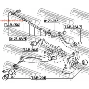 ���� � ������������, ��� ����/��� Febest 0129015 0129015 ����