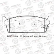 ������� 44060-F6686, PF-2270, AF-1145, A-349, 44060-0H085, 44060-10V85, 44060-10V87, 44060-10V88 AV961 ����