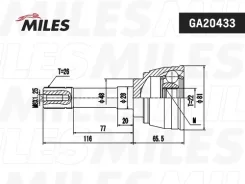 ���� �������� Suzuki Grand Vitara 88- (GSP 857010) GA20433 GA20433 ����