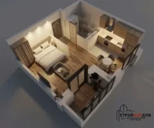 1-���������, ����� ��������� 96�. �������, ���������, ���������, 39,3���.��., 3/4 ���� ����� � II ��. 2027 ����