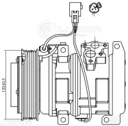 ���������� ������. ��� �/� Toyota Camry (01-) 2.0i/2.4i (LCAC 1970) LCAC1970 ����