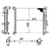 �������� ������� ���������� OPEL Meriva 1.7 CDTi 06-2010 NRF 58476 58476 ����