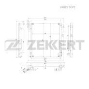 �������� ���������� ��������� Mitsubishi L200 III 05- Zekkert MK1577 MK1577 ����