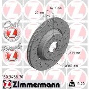 ���� ��������� BMW E82 3.0M 11-/E90/E92/E93 4.0 M3 07- ��� R 360X30 Formula Z Zimmermann 150345870 150345870 ����