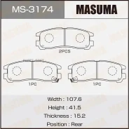 ������� ��������� Mitsubishi Eclipse/Galant/Space Wagon/Pajero Pinin -07 ����. Masuma MS3174 MS3174 ����