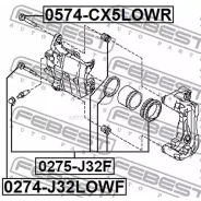 ����������� �������� ��������� 0275-J32F Febest 0275J32F Febest 0275J32F 0275J32F ����