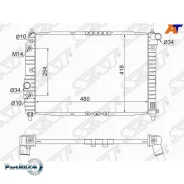�������� Chevrolet Aveo 02-11 / Daewoo Kalos 02-08 SAT DW0007-1.2 DW000712 ����