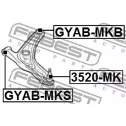 ����� ������� Geely MK 2006- 3520-MK Febest 3520MK Febest 3520MK 3520MK ����