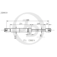 ������� ���� JUST Drive JAD0019 KIA Rio (JB) Hatchback 05-; JUST Drive JAD0019 JAD0019 ����