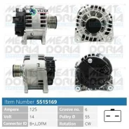 ��������� 14V 125A Renault Clio IV, Dacia Duster (HS) 1.5 dCi Meatdoria 5515169 5515169 ����
