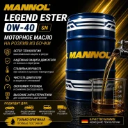 Mannol Legend Ester. 0W-40, �������������, 1��. ����