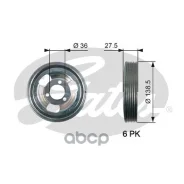 ���� �������� ����������� ���� BMW E81 11/11, Citroen Berlingo 04/08, C3 11/09, C4 06/08, C5 02/13, DS3 01/10, DS4 04 Gates ���. TVD1117 TVD1117 ����
