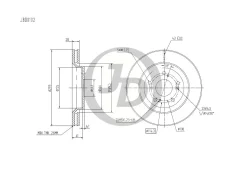 ���� ��������� �������� DF4857S (293x28) JD JBD0102 JBD0102 ����