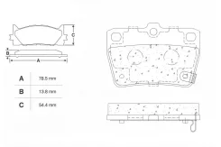 ������� ��������� ������ Chery Tiggo T11 2005-2016, Toyota RAV4 XA20 2000-2003, RAV4 XA20 2003-2005 Cworks C12CR0200 C12CR0200 ����