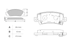 ������� ��������� ������ Toyota Corolla E110 1995-2000, Corolla E110 1999-2002, Corolla E120 2001-2004, Corolla E120 2004-2006 Cworks C12CR0141 C12CR0...