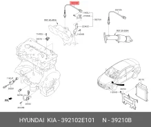 ����������������� ������-���� ��� ����������� ������� ��������� ����� Hyundai/KIA 392102E101 392102E101 ����