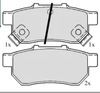 ������� ��������� �������� (�����) Hondacity ����� (GD_), 05/03 -Civic V Hatchback (EG), 10/91 - 11/95Civic V ����� (EG, EH), 10/91 - 12/95Civic VI Ha...