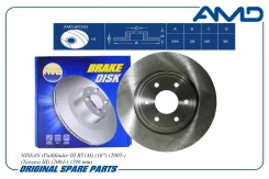 ��������� ���� (�������) Nissan (Pathfinder III R51M) (16) (2005-) (Navara III) (2004-) (296 mm) AMD Amdbd383, �������� AMDBD383 ����
