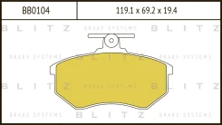 ������� ��������� �������� �������� AUDI 80/100 86-Chery Amulet/Tiggo 03- Blitz BB0104 BB0104 ����