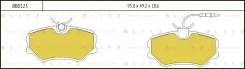 ������� ��������� �������� �������� Peugeot 306/405 87- Blitz BB0123 BB0123 ����