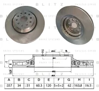 ���� ��������� �������� ������������� Lexus LS 06- Blitz BS0622 BS0622 ����