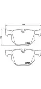 ������� ��������� �������� (�����) BMW 5 (E60) 525 i 10.2004 - 12.2009 BMW 5 (E60) 525 i 09.2003 - 03.2010 Brembo P06033, ������ P06033 ����