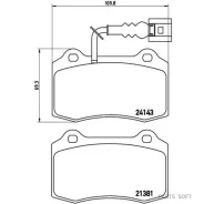 ������� ��������� Brembo P85104 - P85104 ����