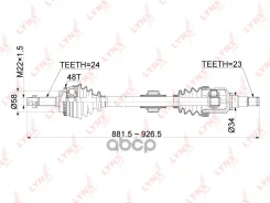 ������ � ����� | ����� ���� | Toyota Yaris(P10) 1.4D-1.5 (01-05) / Yaris Verso 1.4D-1.5 (00-05) LYNXauto ���. CD1146A CD1146A ����