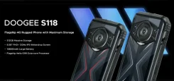 Doogee S118. �����, 512 ��, �����, 3G, 4G LTE, Dual-SIM, ����������, NFC, ������� ������� ����