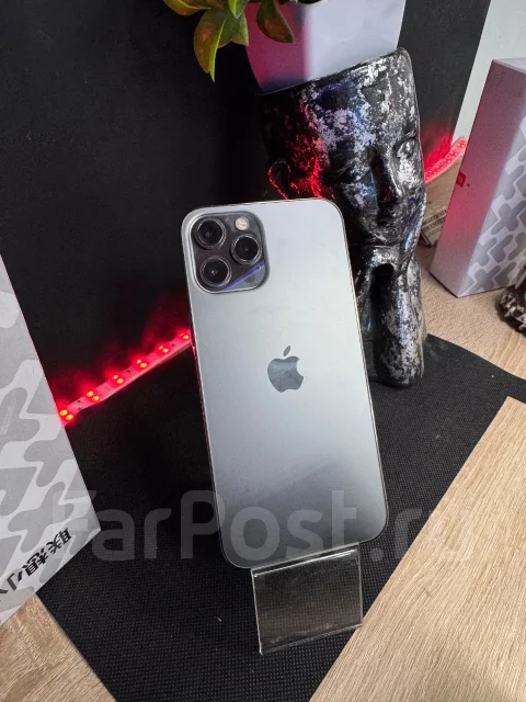 Apple iPhone 12 Pro Max. �/�, 256 ��, �����, 3G, 4G LTE, 5G, Dual-SIM ����