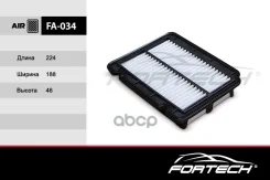 ���� 96536696 Chevrolet / Daewoo: Aveo (05~), Kalos (02~) 1.2, 1.4, 1.5L (MANN. C2324) Fortech ���. FA034 FA-034 Fortech � FA034 ����
