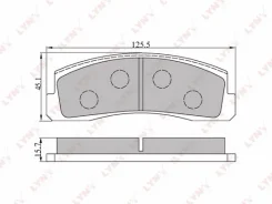 ��������� ������� �������� �������� ��� LADA Niva 2121 BD-4602 LYNX BD-4602 BD4602 ����
