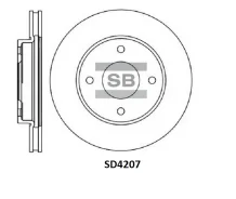���� ��������� Nissan Tiida �������� ����. (�������. ����.68��. ) SD4207 Sangsin SD4207 SD4207 ����