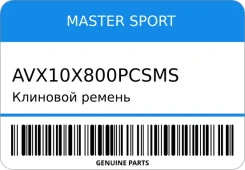 �������� ������ Master Sport AVX10X800Pcsms AVX10X800PCSMS ����