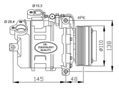���������� ������������ BMW X3 E83 (2004-2010)3-����� E46 (1998-2005) [178NRF32465] 32465 ����