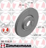 ���� ��������� ! �����. 320x28/49-5x114 Hyundai Santa Fe 13 [178Zimmermann285351620] 285351620 ����