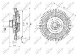 ����� �����������! BMW E46/E36/E39/E34/E38 2.0-3.2 89 [178NRF49568] 49568 ����