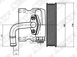 ����� ��� Chevrolet Lacetti 04-13 / Nubira 04-13 [178Satstvp188] STVP188 ����